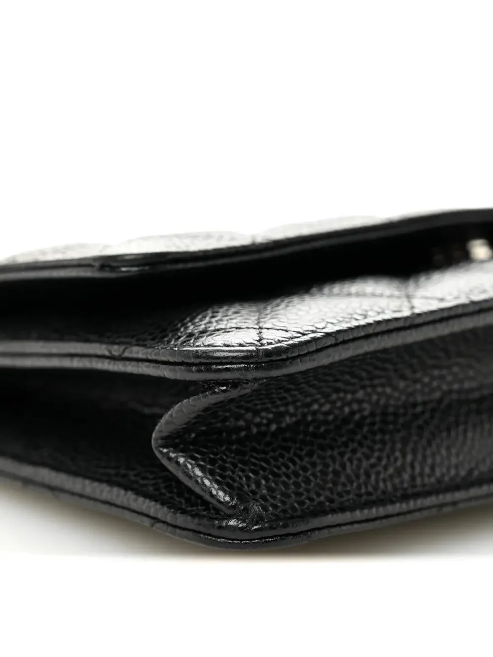 Chanel Caviar Quilted Wallet On Chain #339687C29B